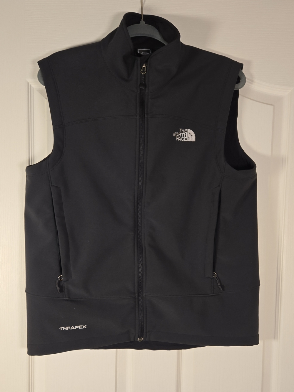 The North Face Dark Gray/Black TNF APEX Vest - Men's Size M
